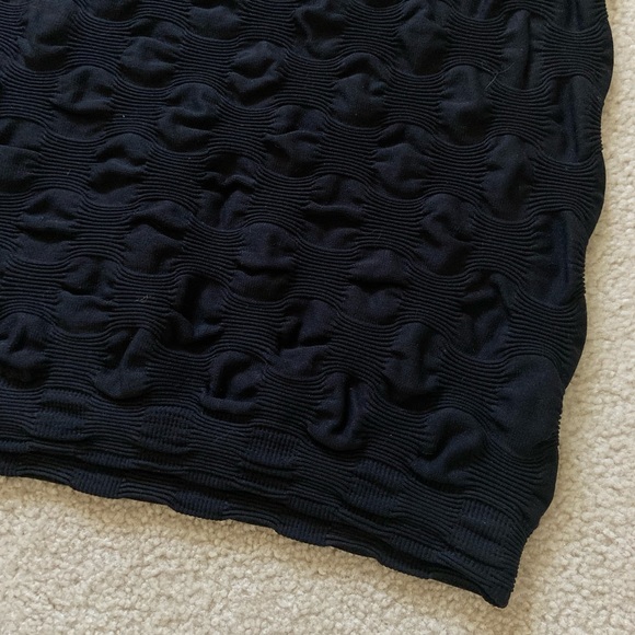 Bebe Textured Bodycon Skirt - Picture 2 of 5